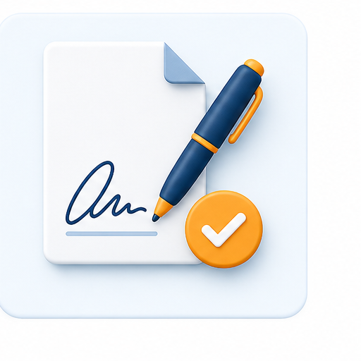 Generated physician sign-off icon